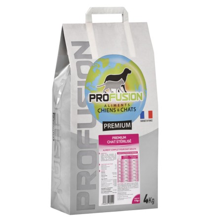 Croquettes chat stérilisé 4 kg – Profusion Baugé en Anjou